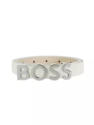 BOSS | Ceinture en cuir BOLD | beige